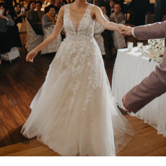 Sold) Bhldn ariane gown - Picture 5 of 7